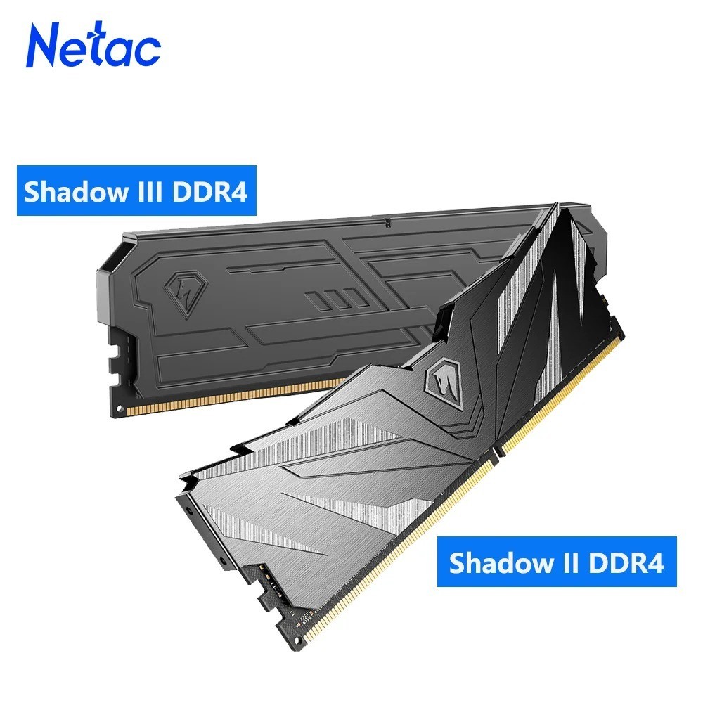 Netac Shadow III DDR4 32GB (2x16GB) 3200MHz Desktop RAM Memory Kit