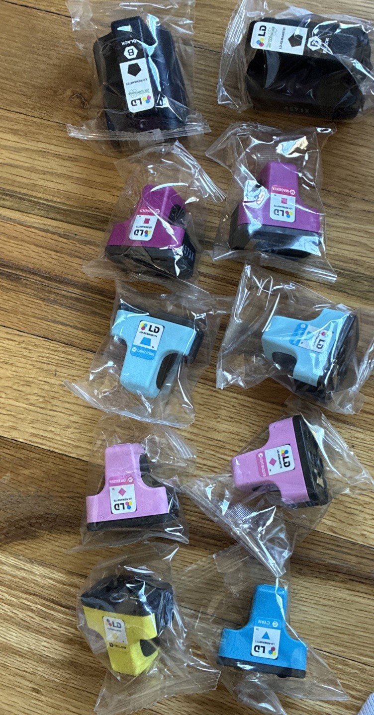 HP 02 Bulk Ink Cartridge Set 10 Pack LD-HP02BULK