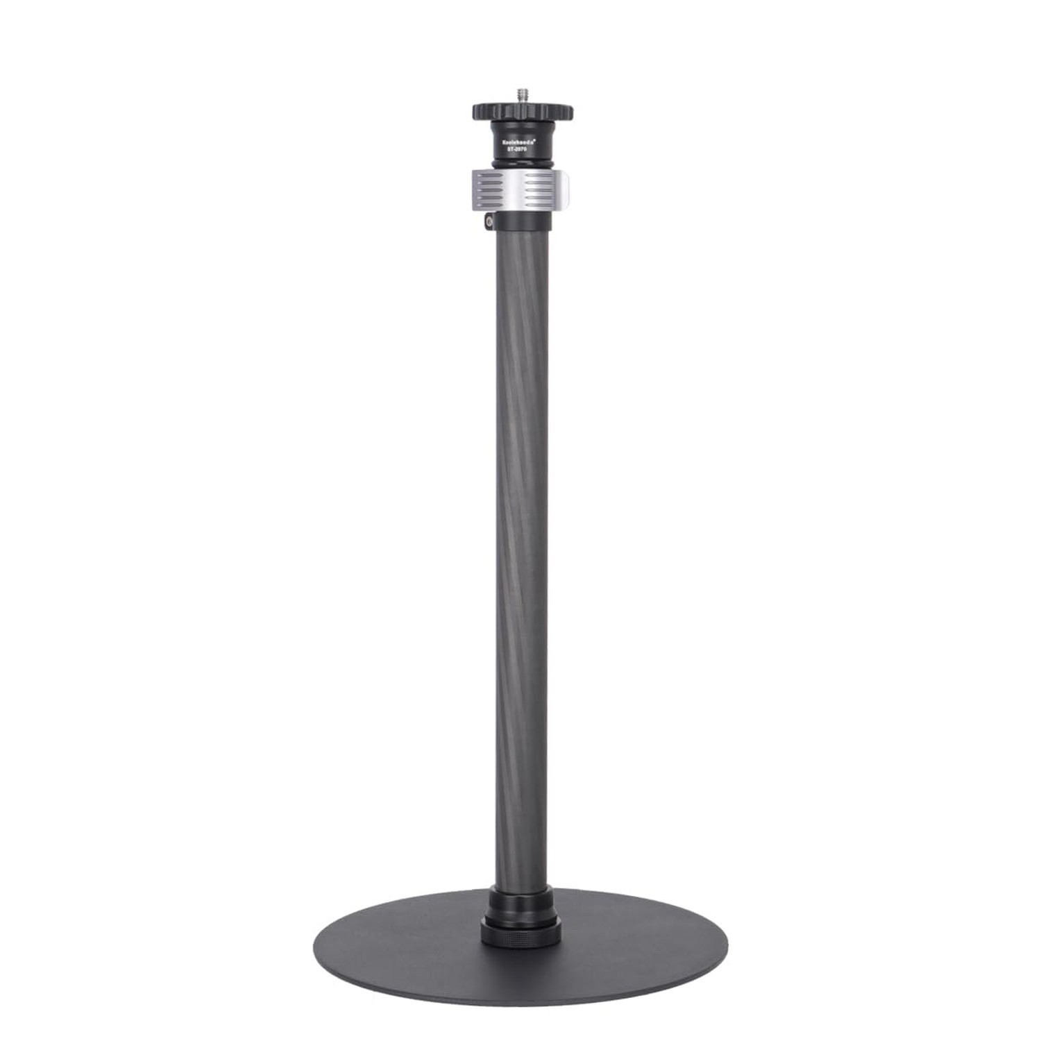 Koolehaoda Monopod Stand for Desk, 16"-28" Adjustable Carbon Fiber Extension ...