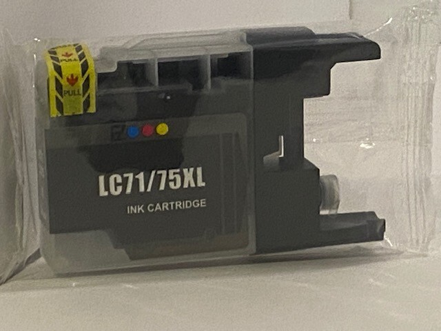 EZ LC71/75XL Black Ink Cartridge Factory Sealed New