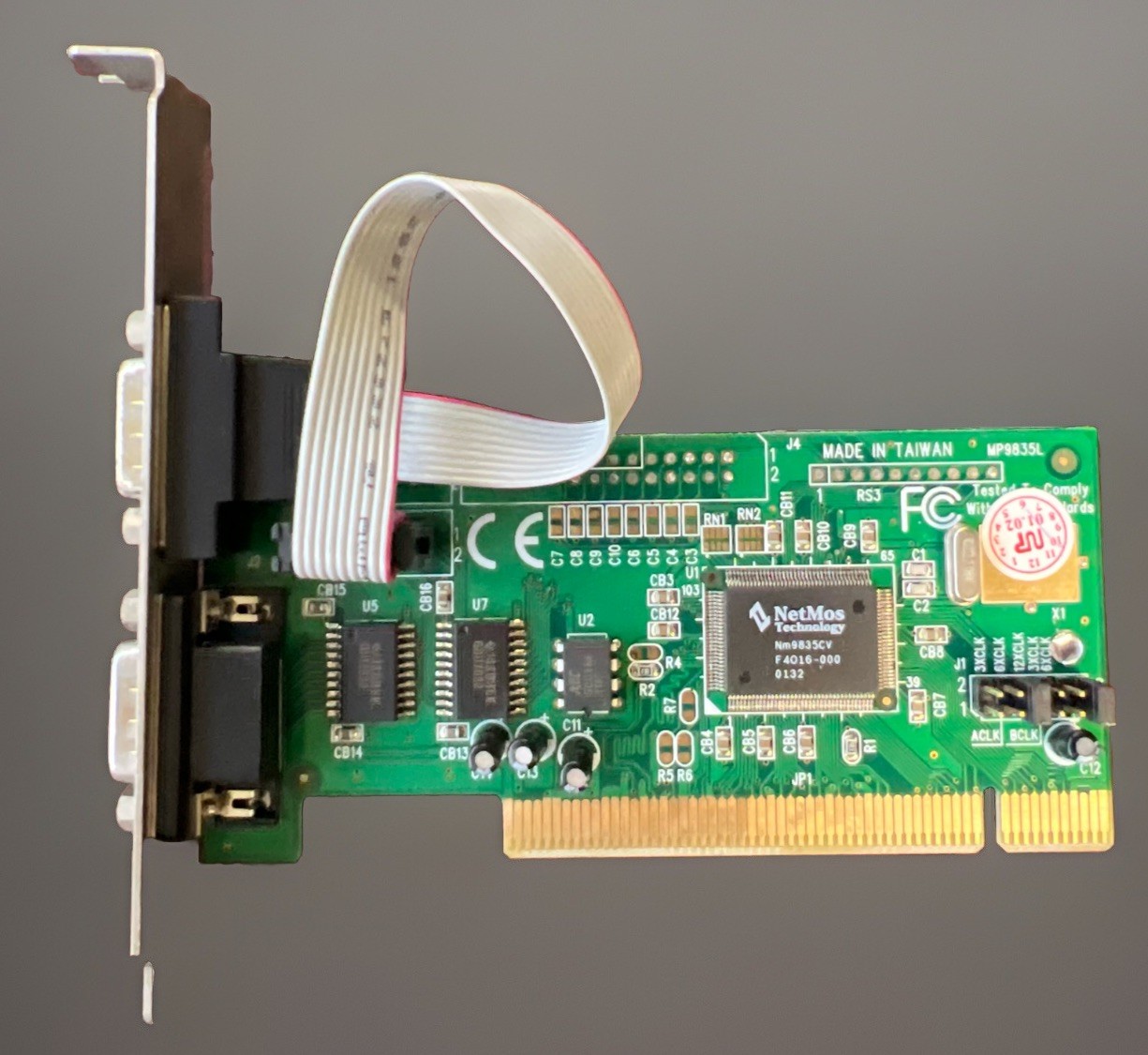 Startech, PCI2S550, MP9835L, Dual PCI DB9 Serial Communications Card