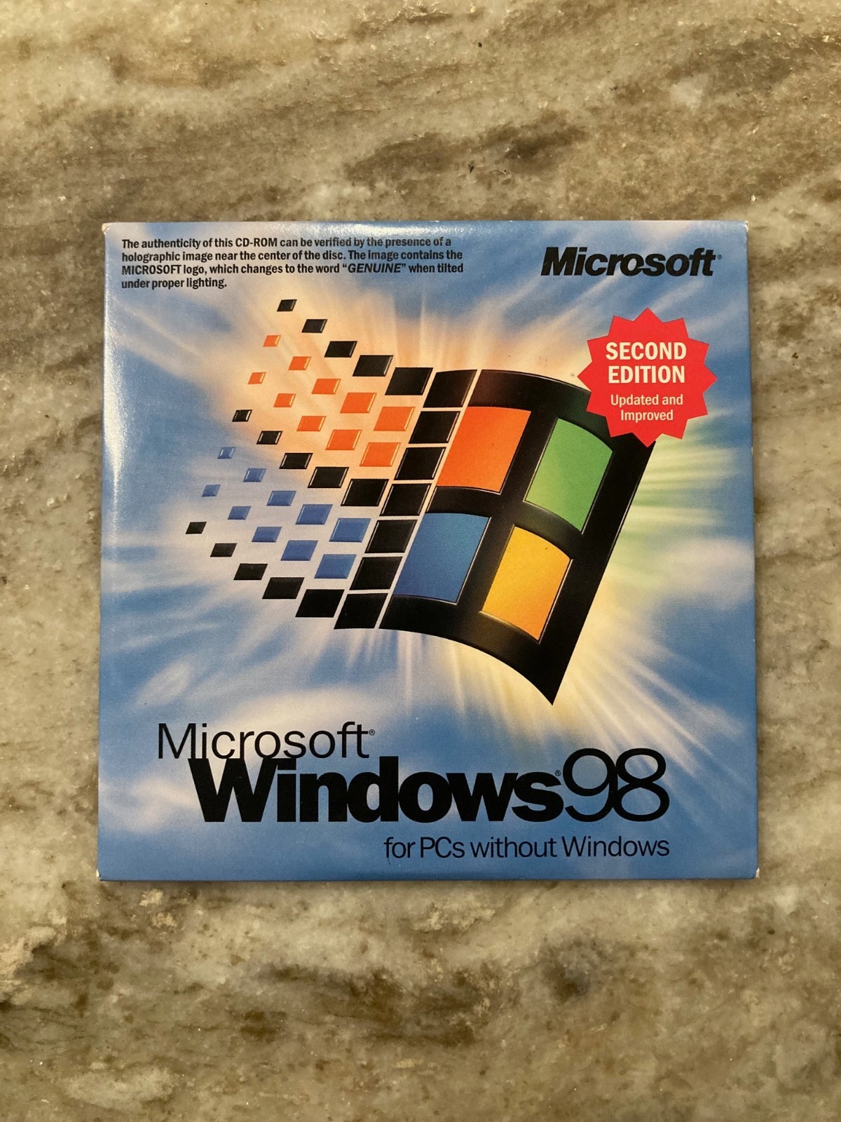 Microsoft Windows 98 Second Edition CD Set w/ Product Key - PCs w/o Windows, Eng