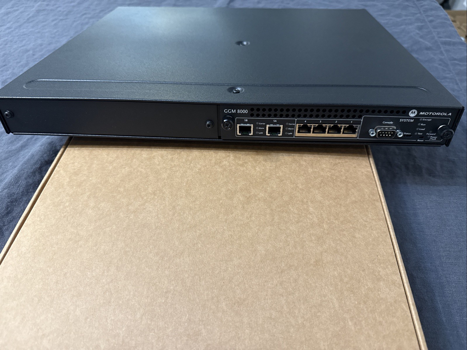Motorola T7582A 4 Port Enterprise Gateway, Module GGM 8000, Open Box, DC Power