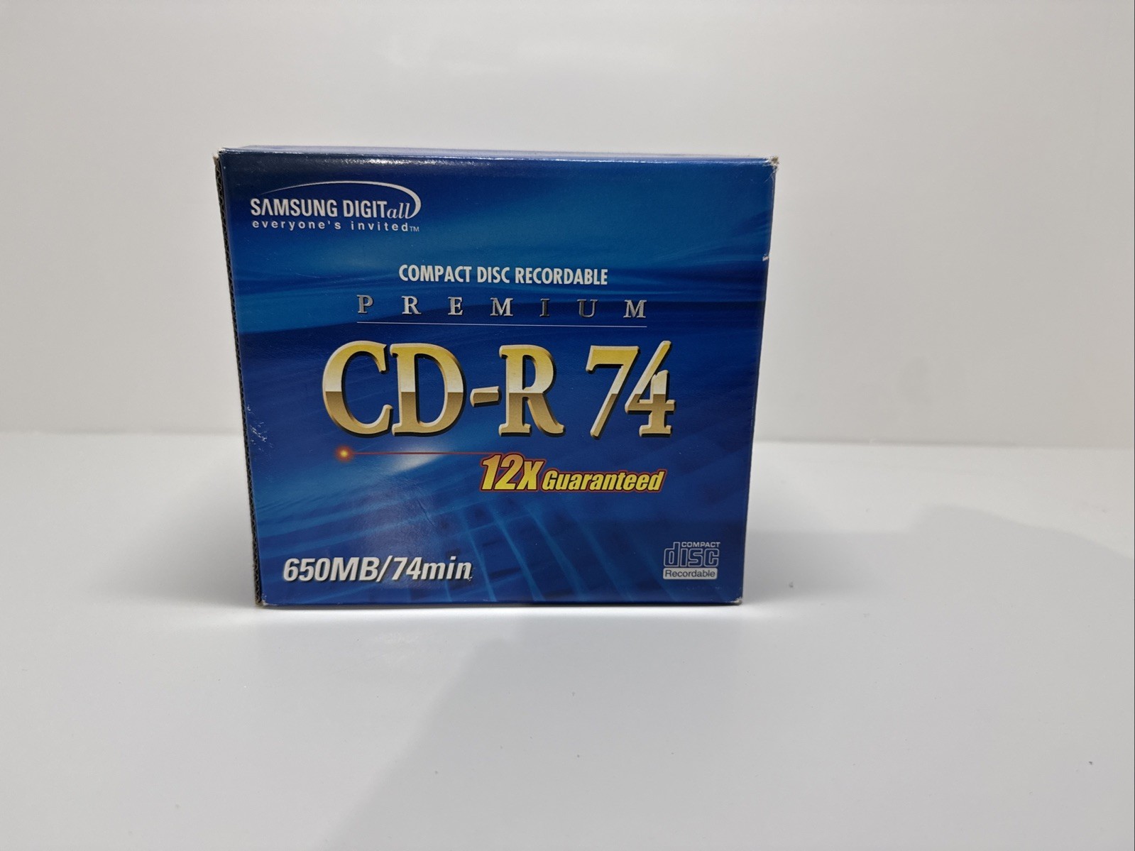 Samsung Digitall CD Recordable Premium CD-R74 10pck 650MB/74MIN