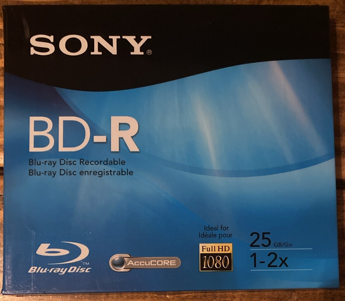 SONY BD-R Blu-ray Disc Recordable - Full HD 1080 25 GB NEW SEALED