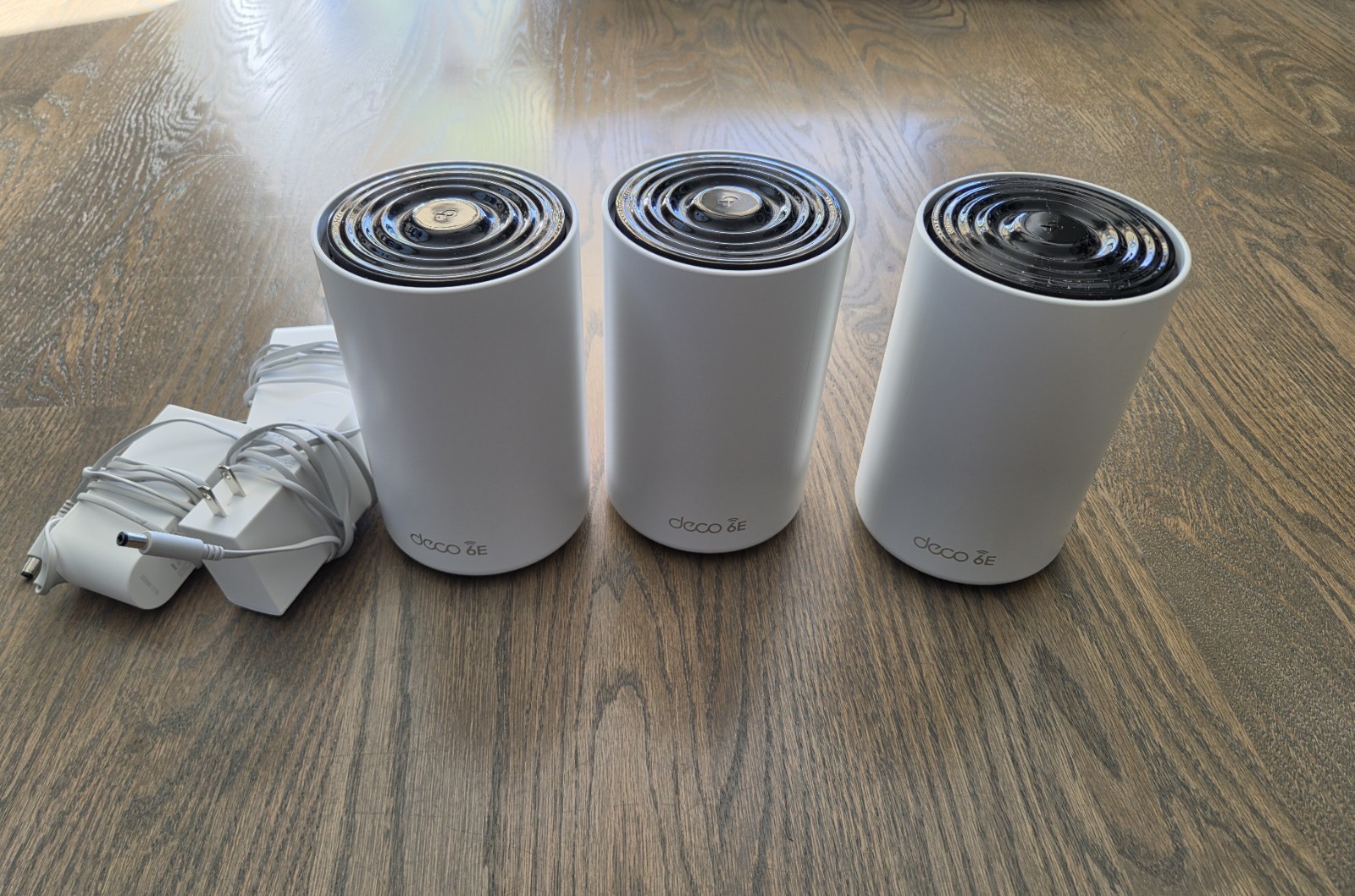 TP-LINK Deco XE75 AXE5400 Tri-Band Mesh Wi-Fi 6E Router System 3-Pack White