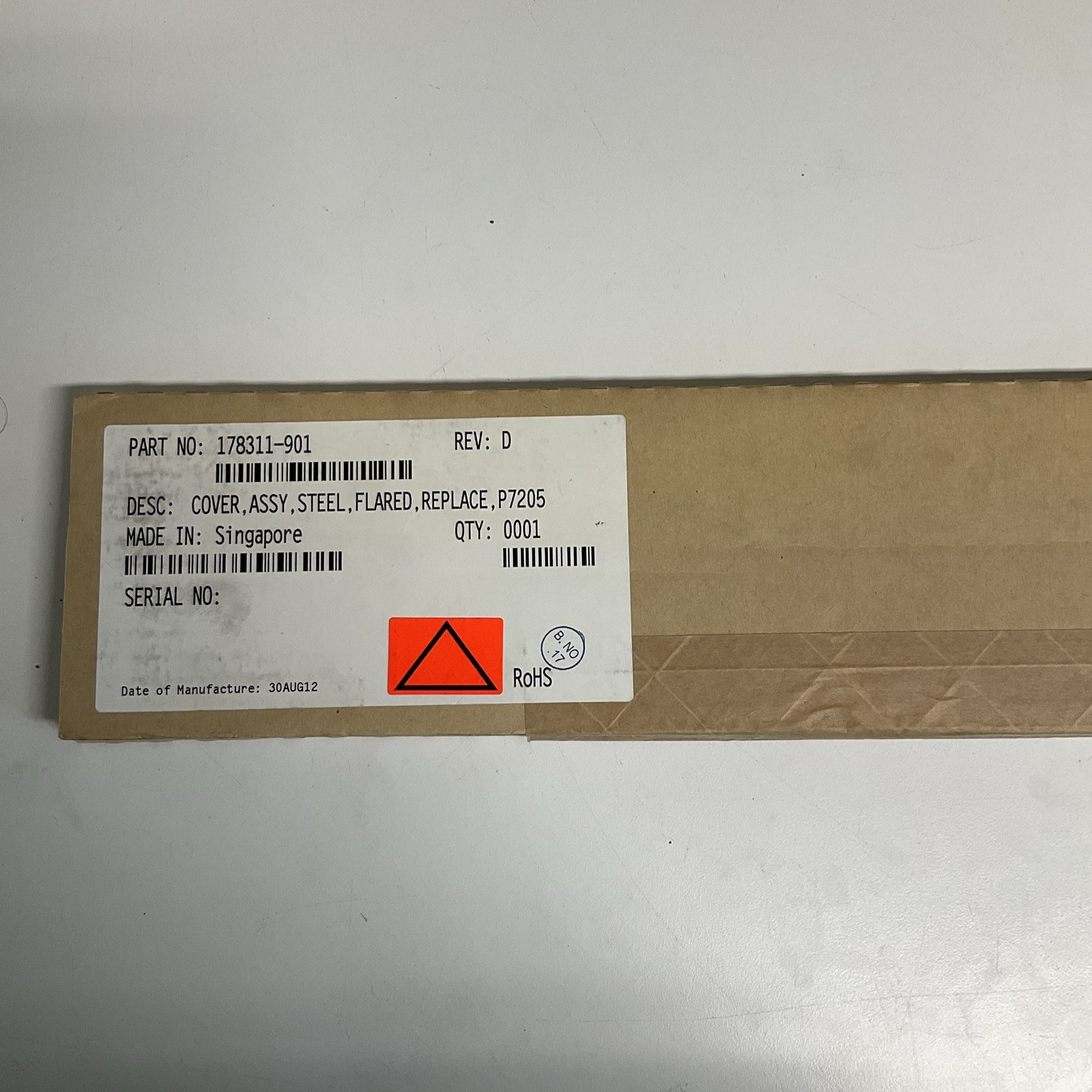 Printronix Parts, Steel Cover replacement, P7205