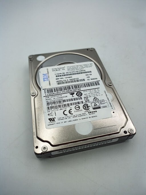 IBM POWER SYSTEMS 600GB TOSHIBA MODEL AL14SEB060N