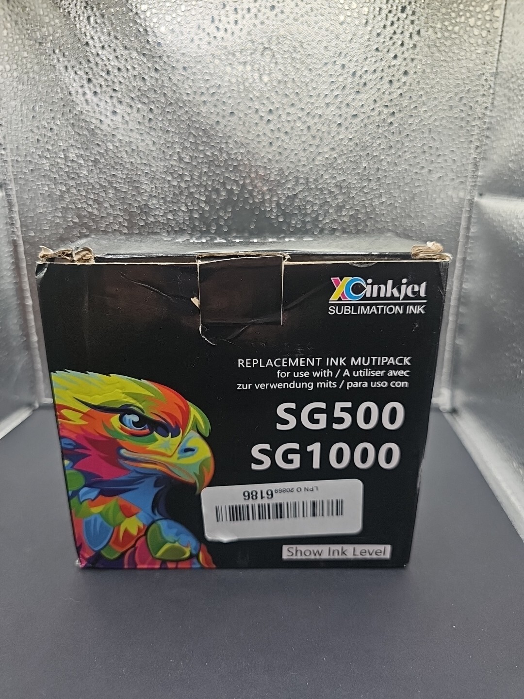 XC Inkjet Sublimation Replacement Ink SG500 SG 1000 Open Box. . (D)