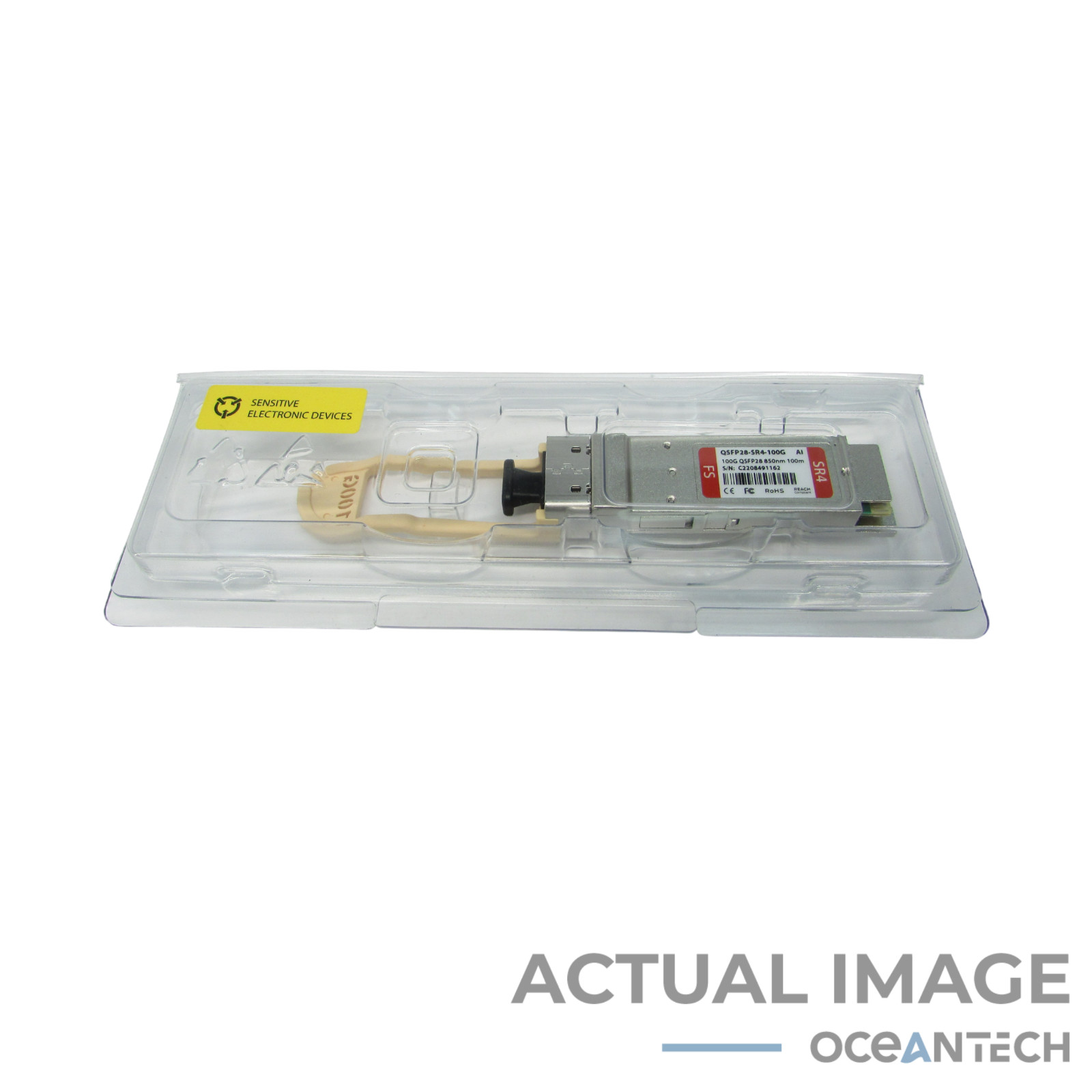 FS QSFP28-SR4-100G 100G QSFP28 850nm 100m Cisco Compatible Optical Transceiver
