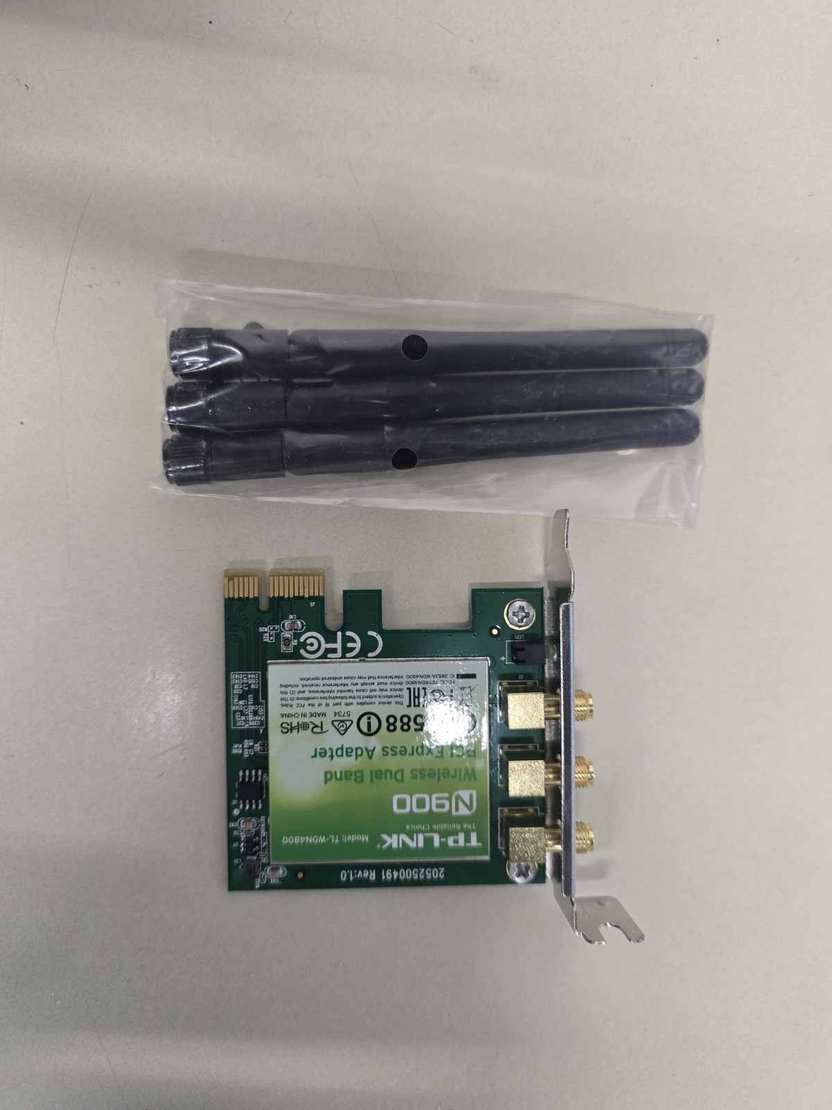 TP-Link TL-WDN4800 Dual Band PCIe WiFi Adapter 450Mbps Desktop Card