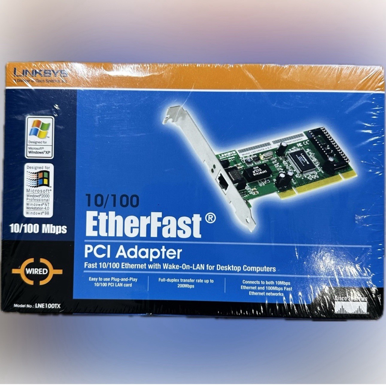 NEW - LINKSYS - ETHERFAST PCI ADAPTER 10/100 MBPS