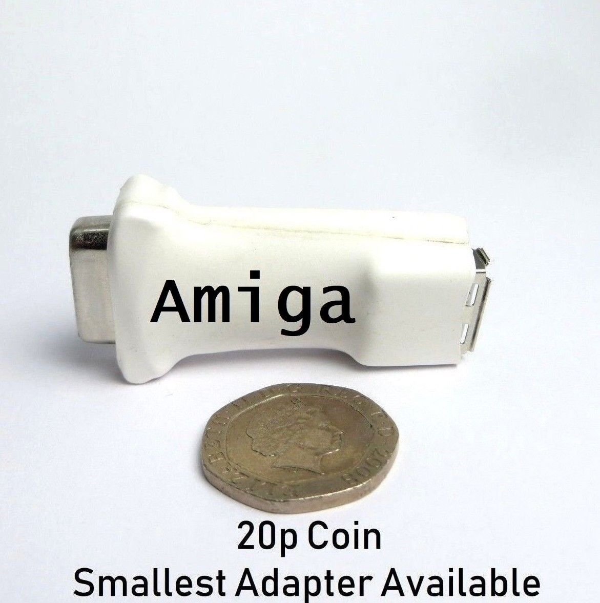 Commodore Amiga Mouse Adapter White - A500 - A600 - A1200 - CD32
