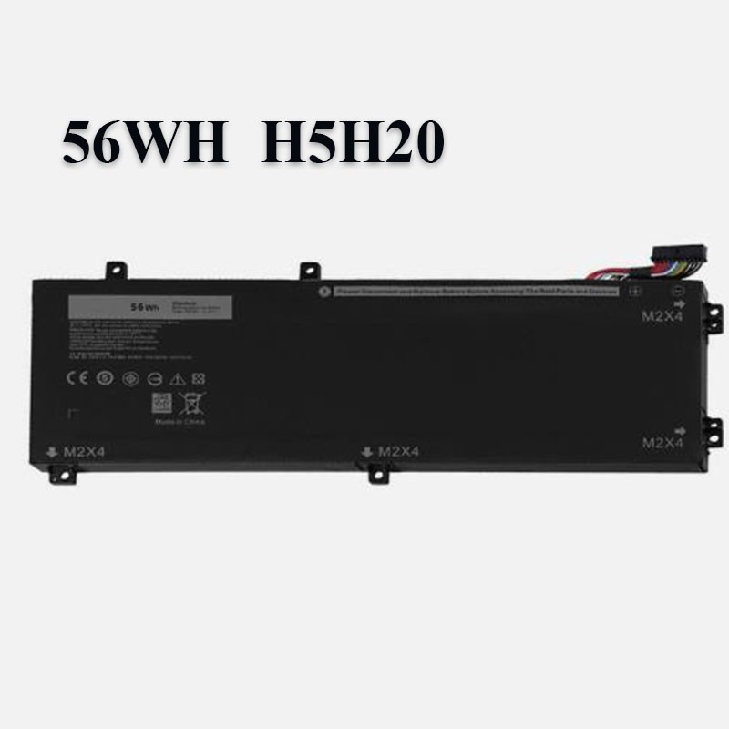 H5H20 RRCGW Battery For Dell XPS 15 9550 9560 9570 7590 Precision 5510 5530 56Wh