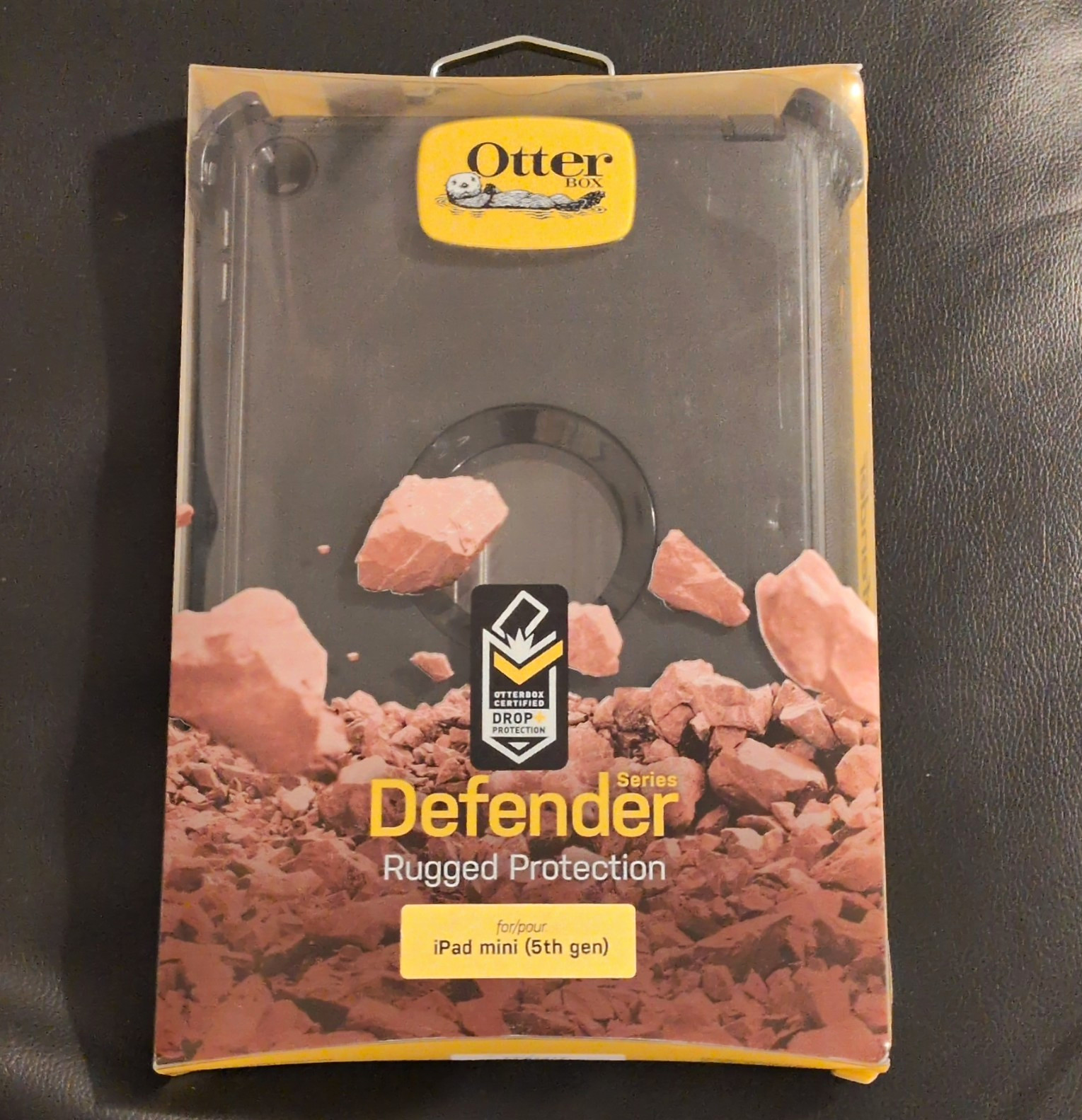 OtterBox Defender Series Black Case iPad mini 5 7.9 Drop/Dust Stand+Screen