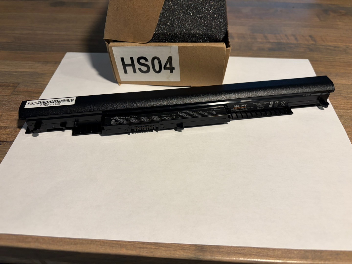 HP HS04 14.8V 2600mAh Li-Ion Laptop Battery For HP 240 245 250 256 G4
