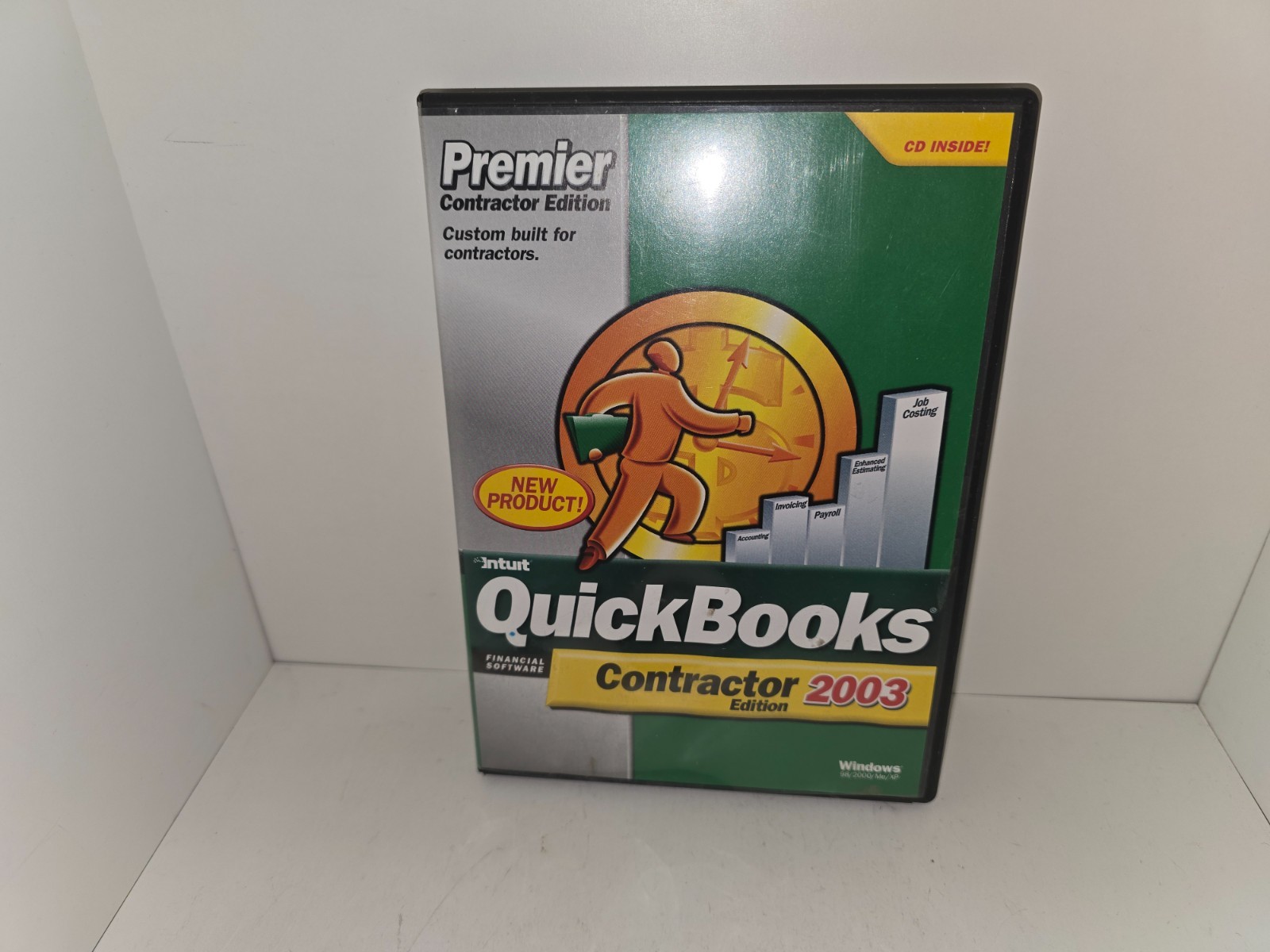 Intuit Quickbooks 2003 Premier Contractor Edition Upgrade Only w/Key Code 