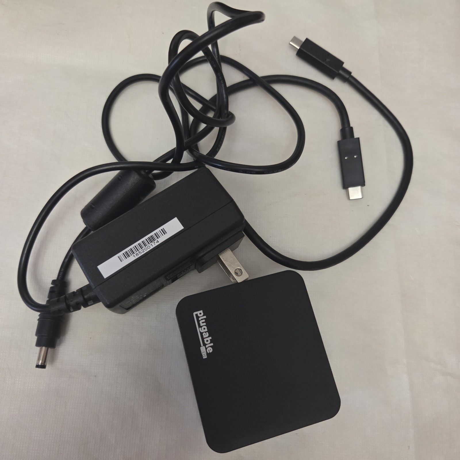 Plugable UD-CUBE USB-C Docking Station HDMI RJ-45 Ethernet USB 2.0/3.0