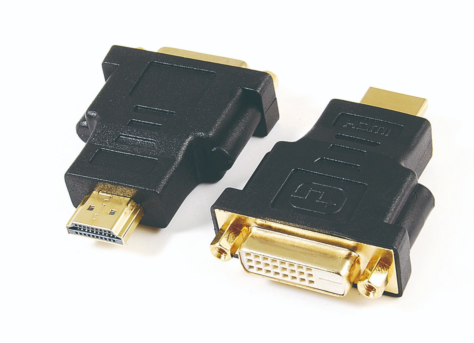 DVI TO HDMI MALE GOLD PLATED ADAPTER ADAPTOR CONNECTOR CONVERTER HD TV MONITOR