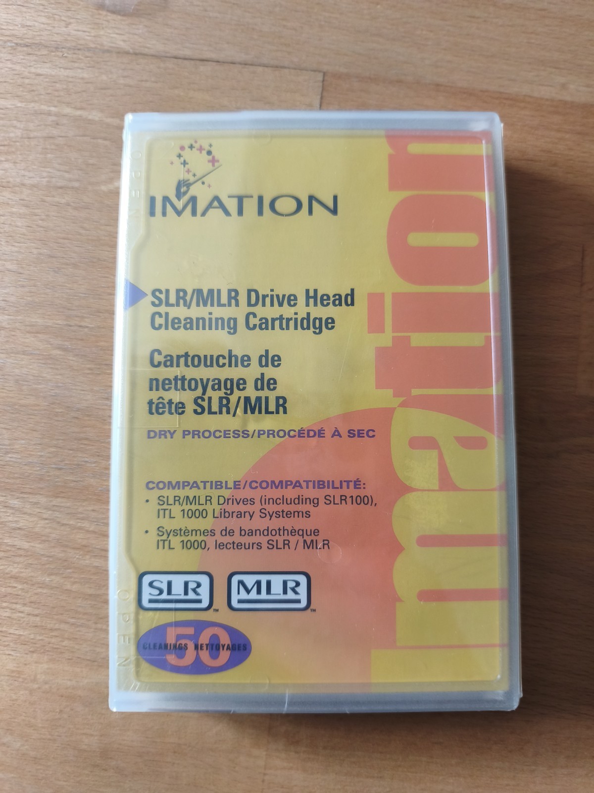 Imation SLR/MLR Drive Head Cleaning Cartridge 12094 Cleaning Cartridge NEW Original Packaging