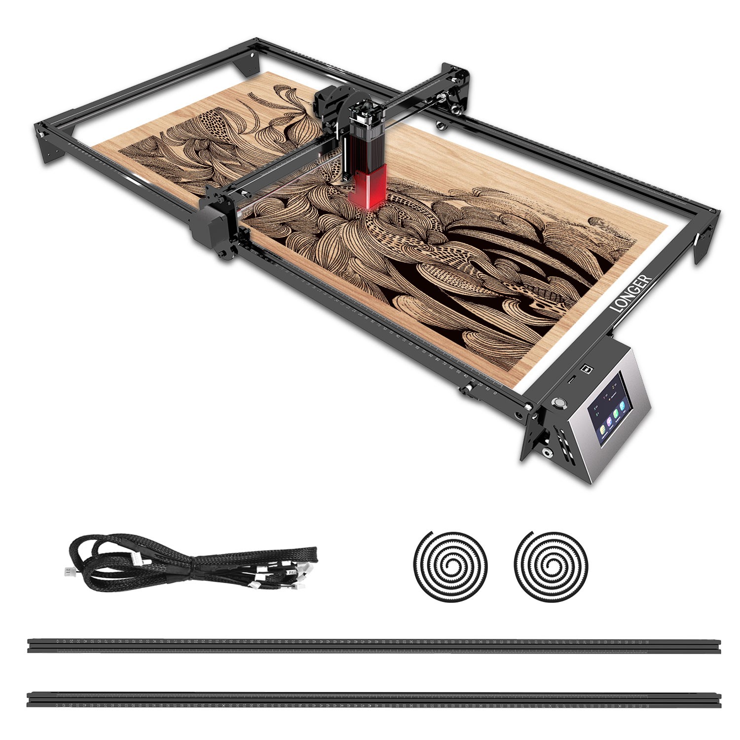 LONGER Y-Axis Extension Rod Kit for RAY5 Series Laser Machine