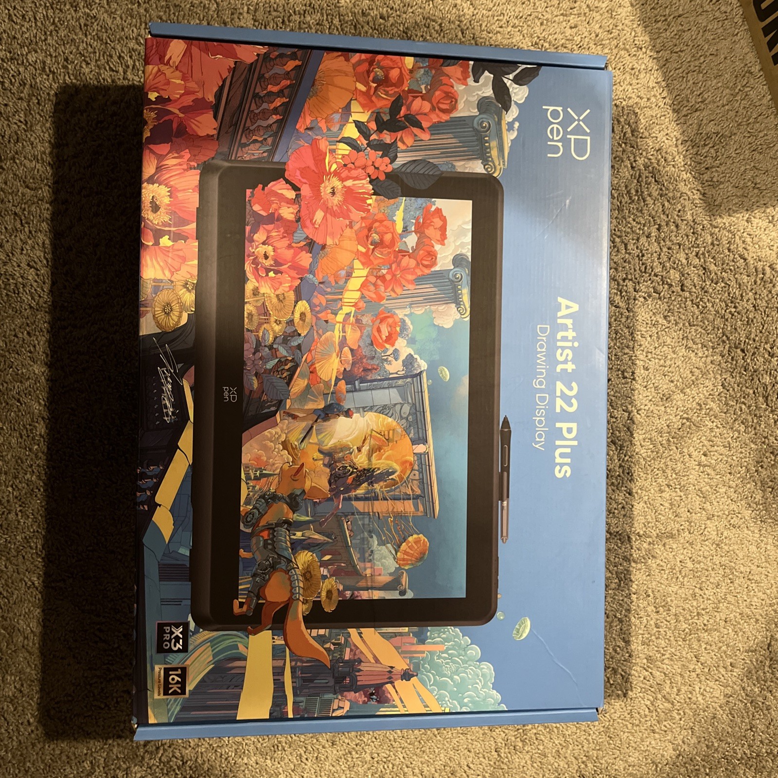 Artist 22 Plus Drawing Display With XP Pen