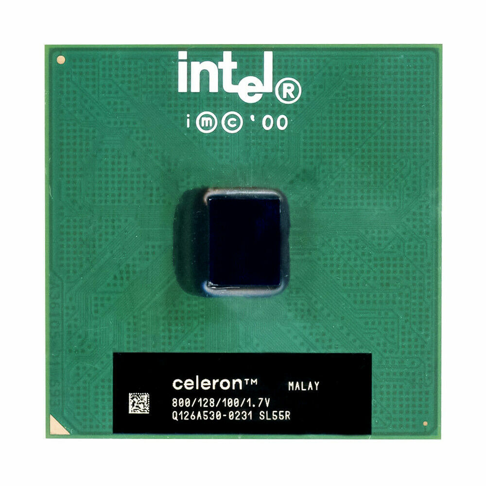 INTEL CELERON 800MHz Socket 370 CPU Processor ✔️ 800/128/100 Coppermine✔️Tested
