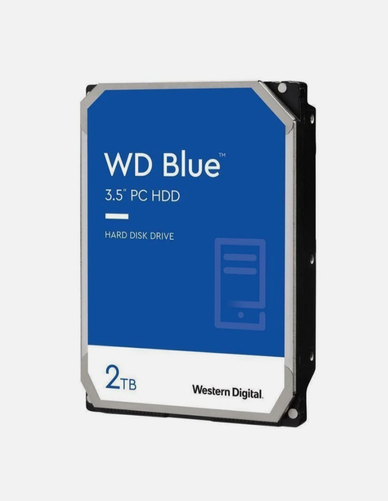 NEW "0" HOURS Western Digital 2TB WD Blue PC Internal Hard Drive HDD WD20EZBX
