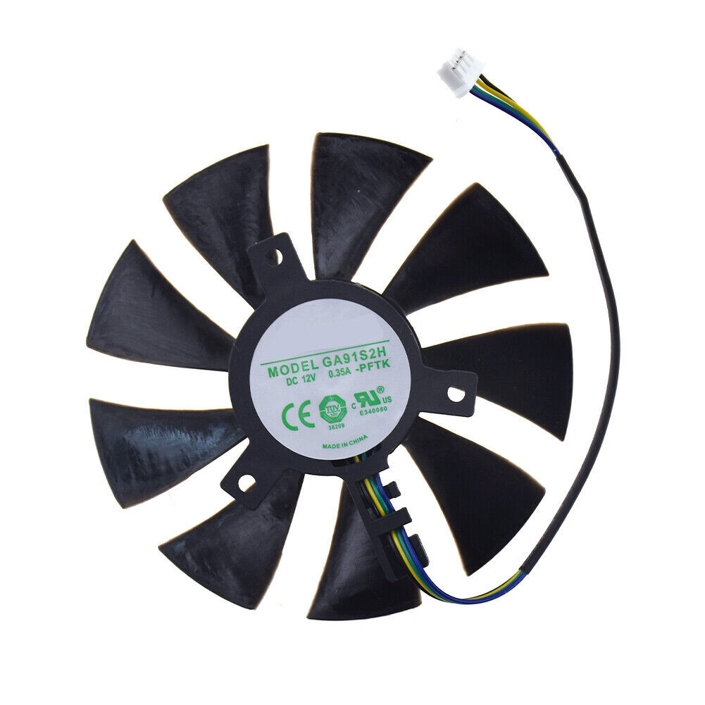 Cooler Fan For Sapphire RX 460 RX 550 2G 4G GA91S2H 85mm Graphics Card