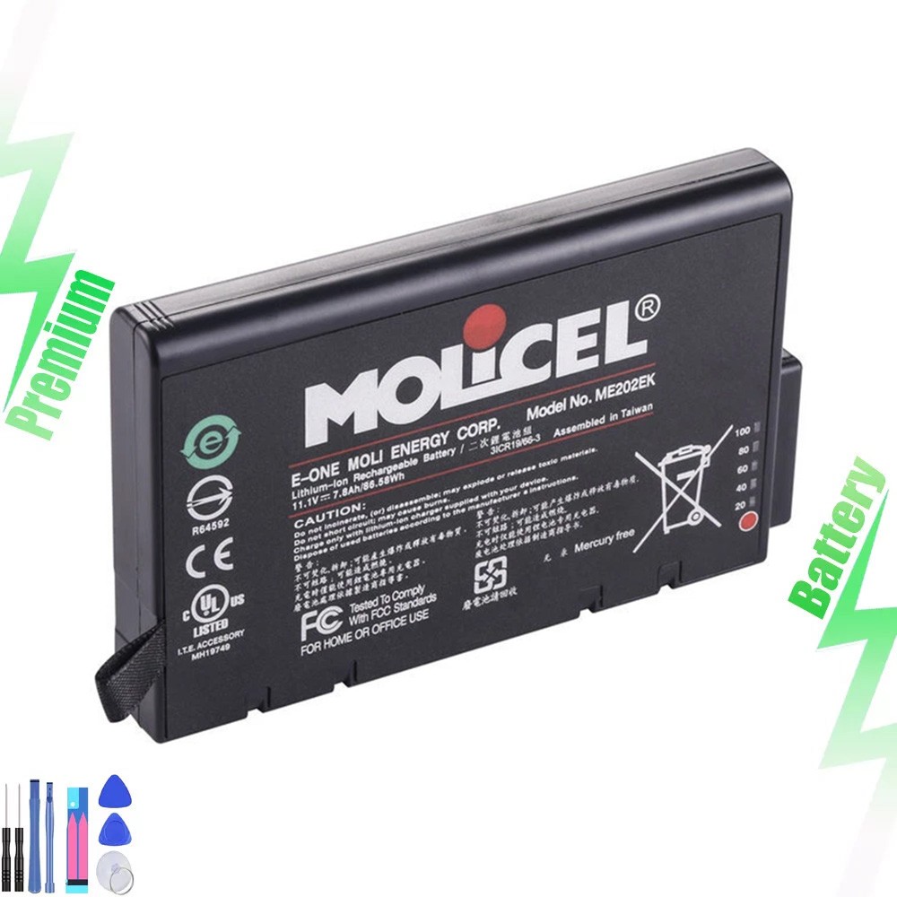 ME202EK Patient Monitor Battery for MOLICEL Philips VM3 VM4 VM6 VM8 VS2 VS3 VS4