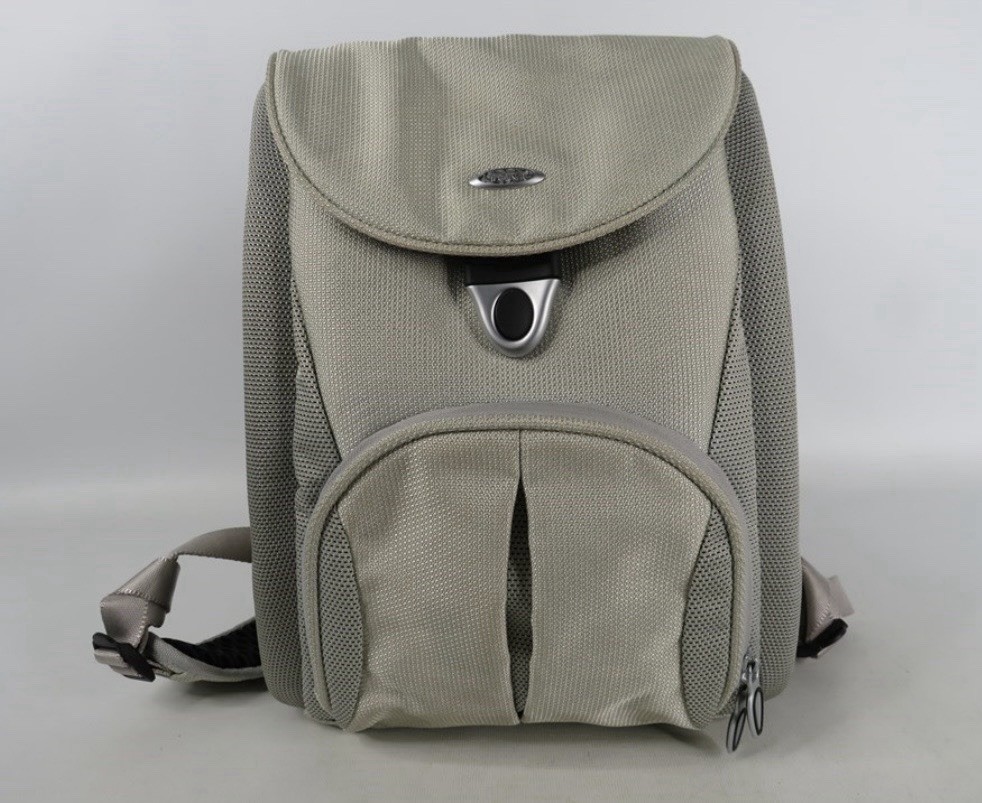 Tumi T3 Computer Laptop Silver Gray Backpack 6480ALU