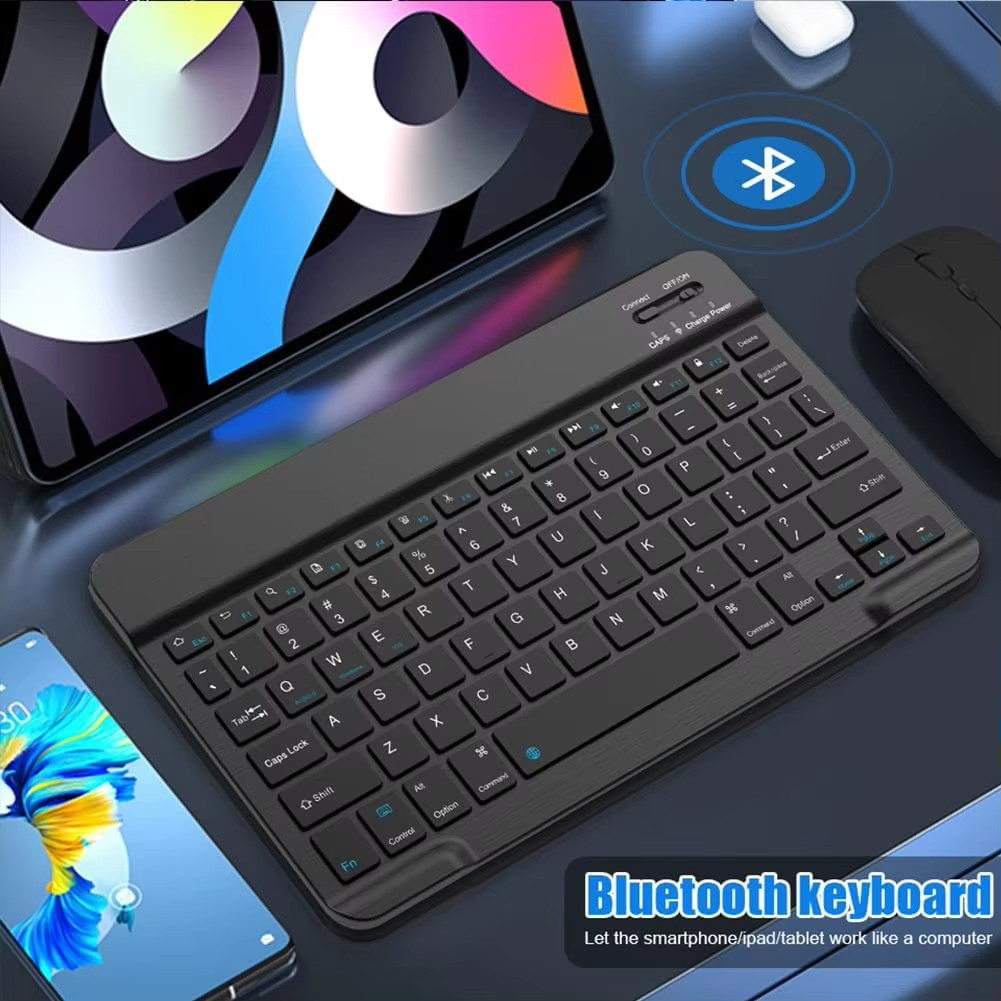 Wireless Keyboard Bluetooth Keyboard for Android IOS Windows Mini 78-Key Gaming 