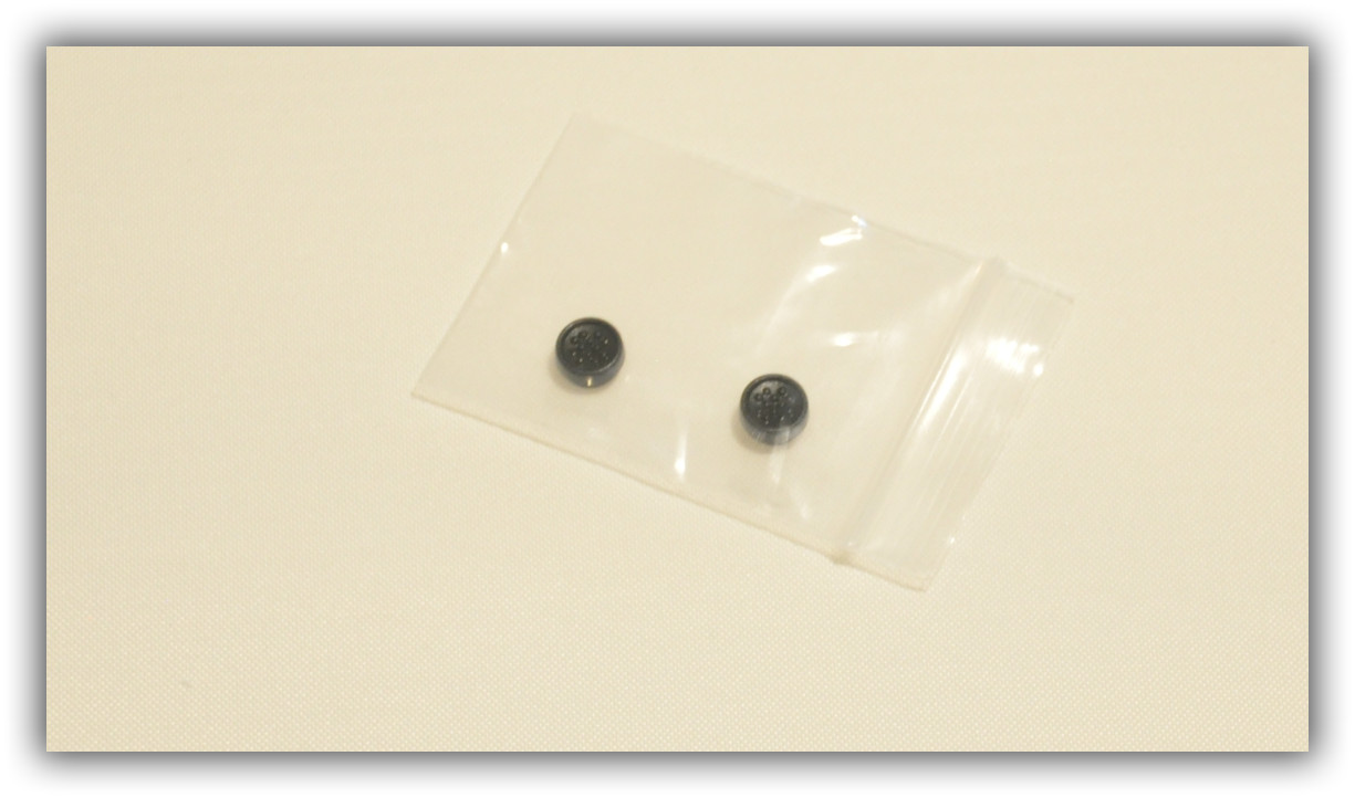 2 pcs NEW DELL BLACK LAPTOP KEYBOARD MOUSE STICK/POINT TRACKPOINT POINTER CAP