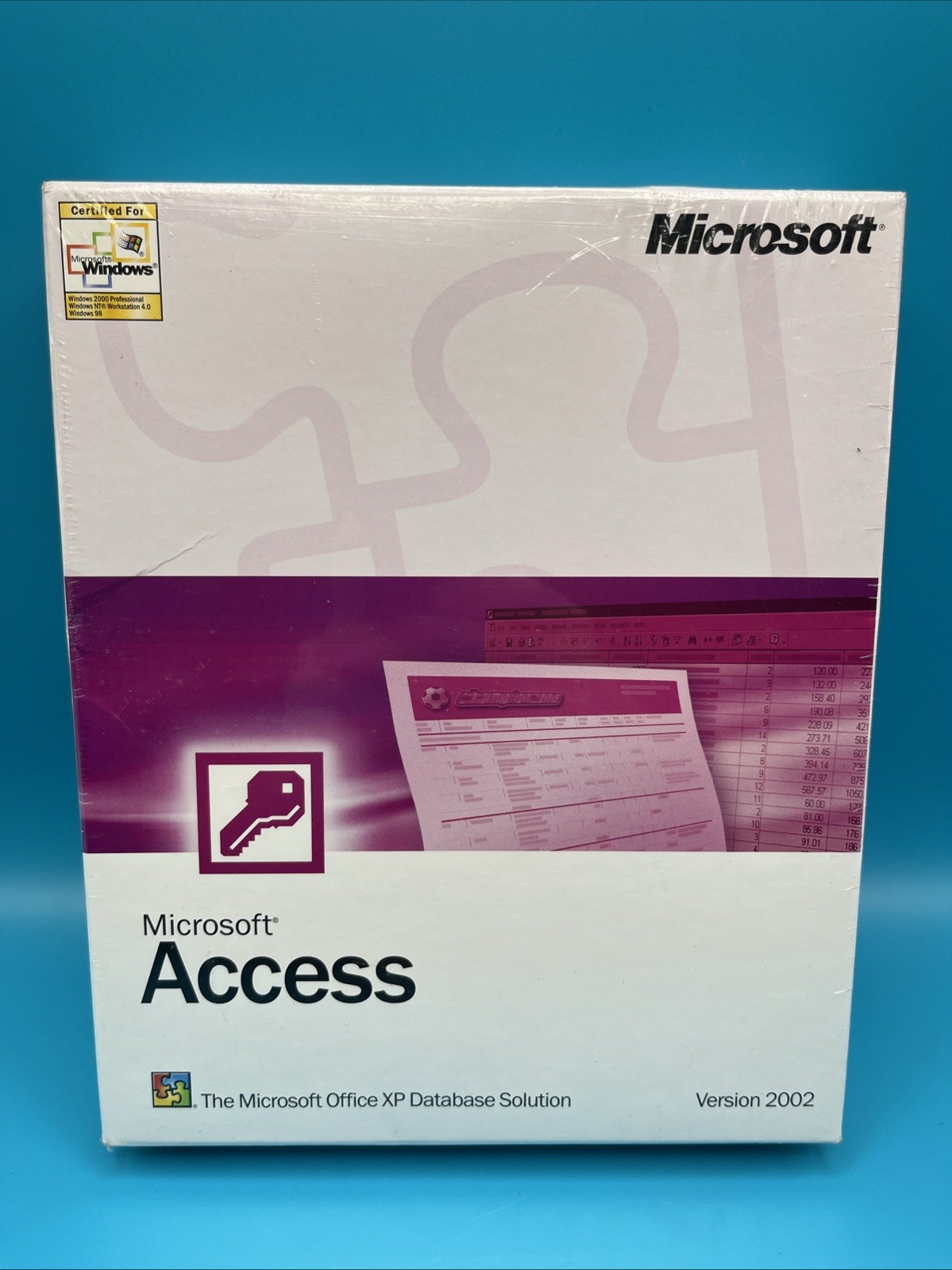 Microsoft Access 2002 For Windows (UNOPENED FACTORY SEALED)