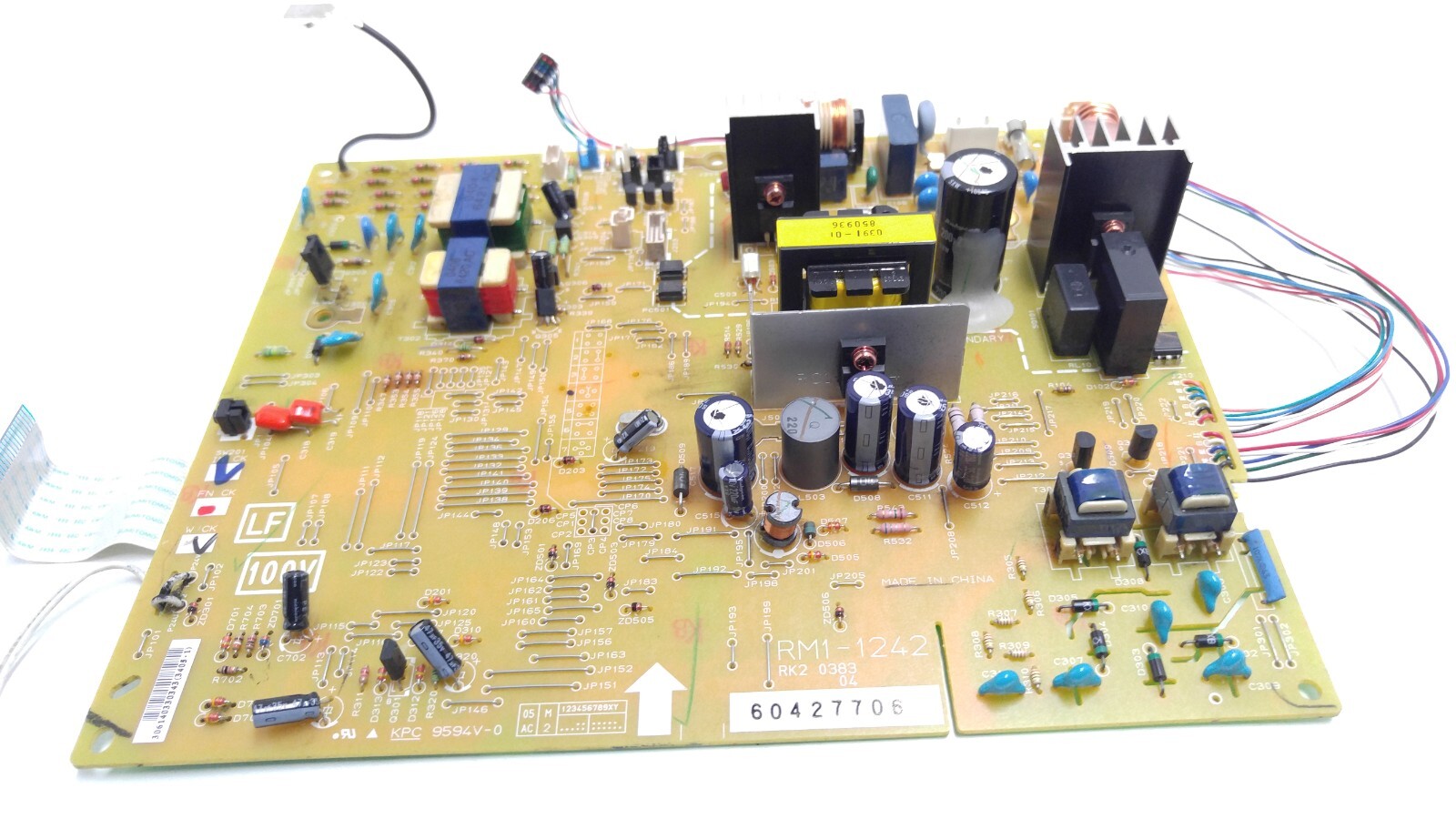 HP Laserjet 1320 - Power Supply Board RM1-1242 RK2-0383