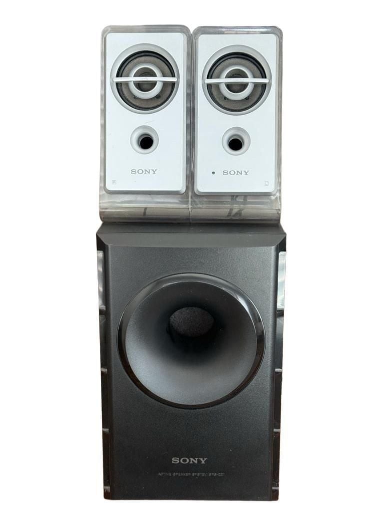 Sony SRS-D21 Multimedia Speaker System tested works great