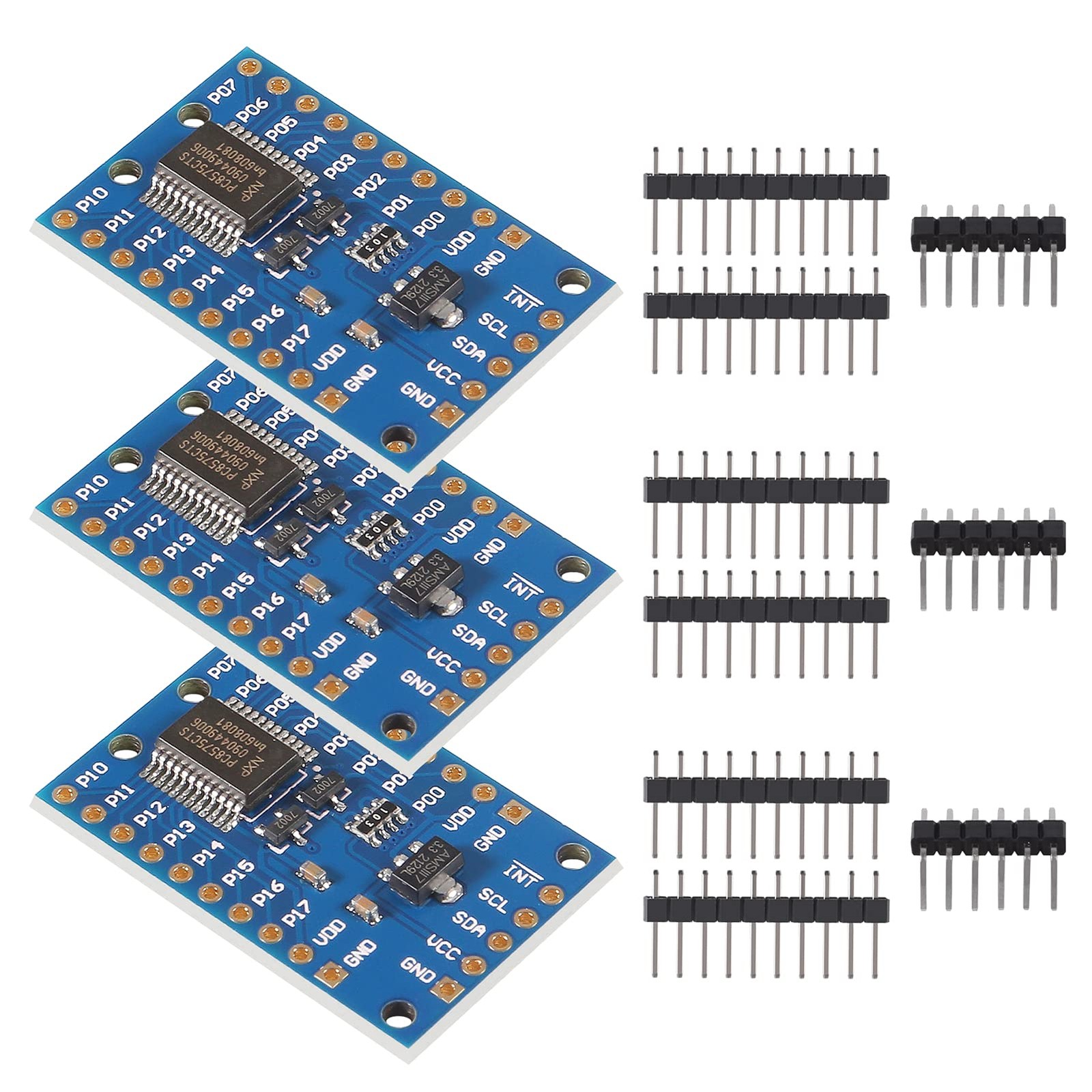 PCF8575 IO Expander Board Module I2C IIC To 16IO For Arduino R3 Shield 3 PCS