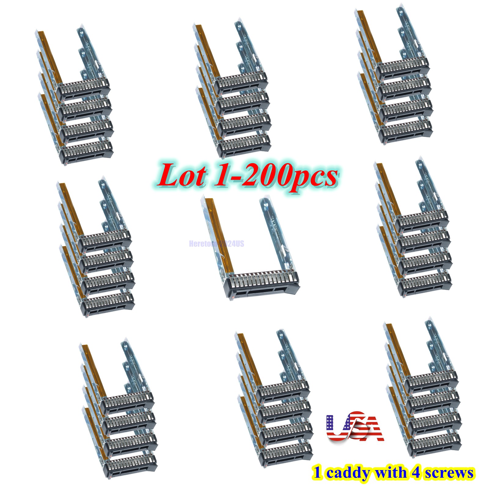 Lot IBM 2.5" SAS/SATA HARD DRIVE TRAY CADDY THINKSYSTEM ST550 SR550 SR650 SR850