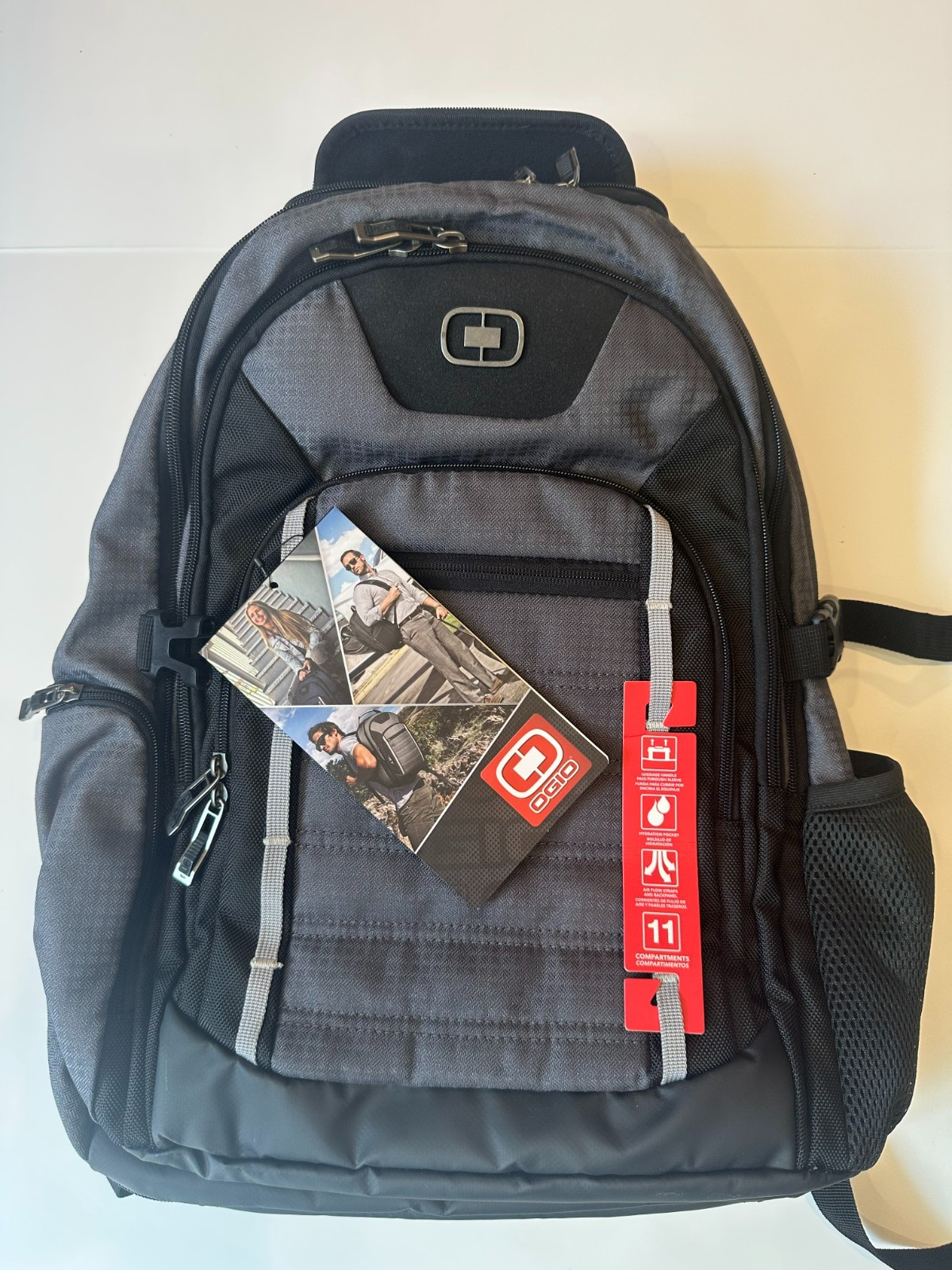 OGIO Prospect Backpack 17 inch Laptop Bag Black With Tech Vault