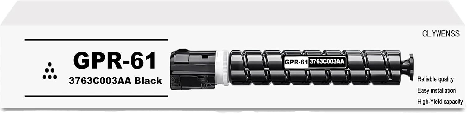 Toner Cartridge Black Canon ImageRUNNER Advance GPR-61 3763C003AA Compatible BN