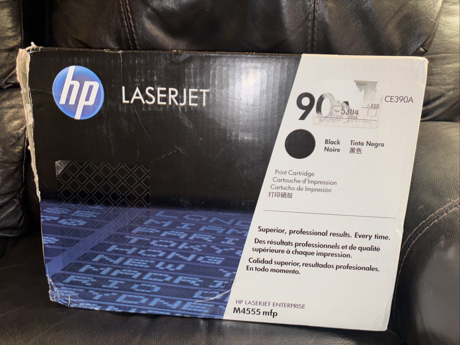 HP 90A Black Toner Print Cartridge CE390A for LaserJet Enterprise (NEW Sealed)