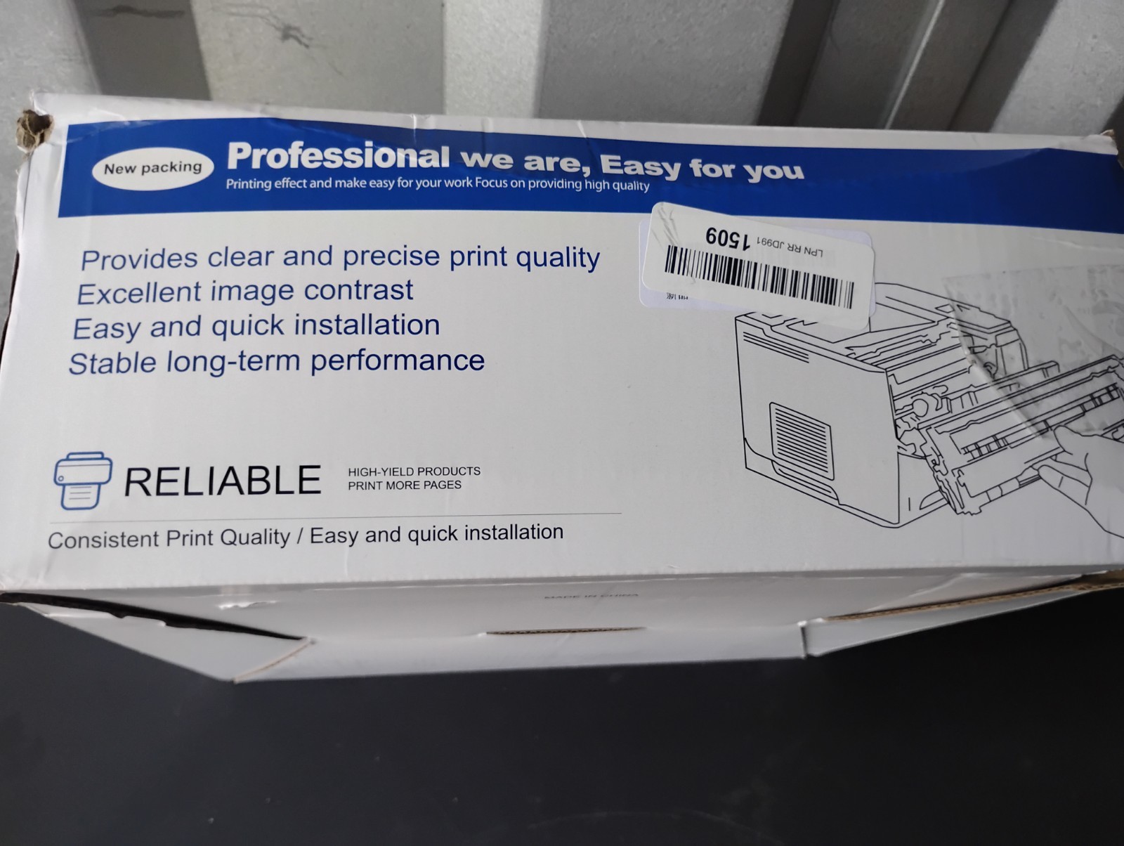 4PK TCT Premium 055H BCMY High Yield Compatible Toner Cartridges 