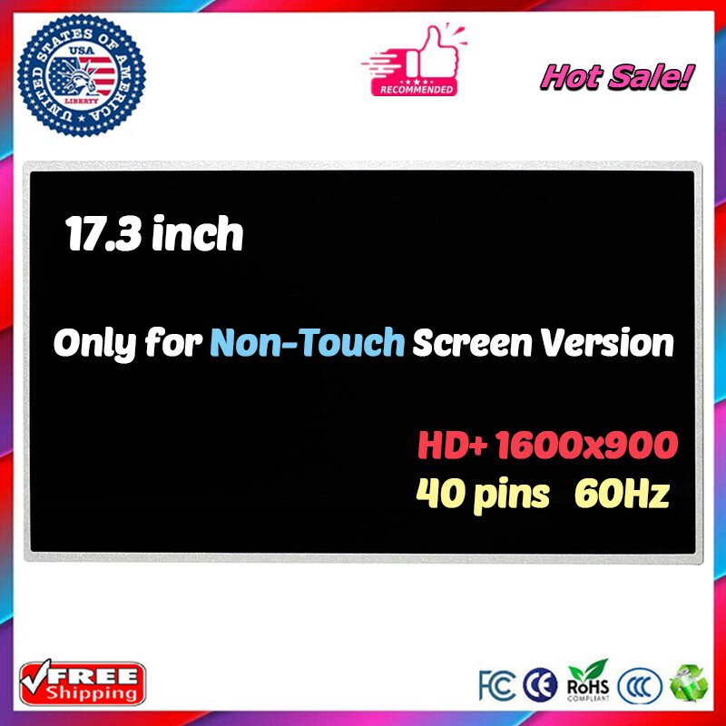 B173RW01 V.3 V.5 17.3" LED LCD Display Laptop Screen Panel V2 V3 V5 40 pin HD+