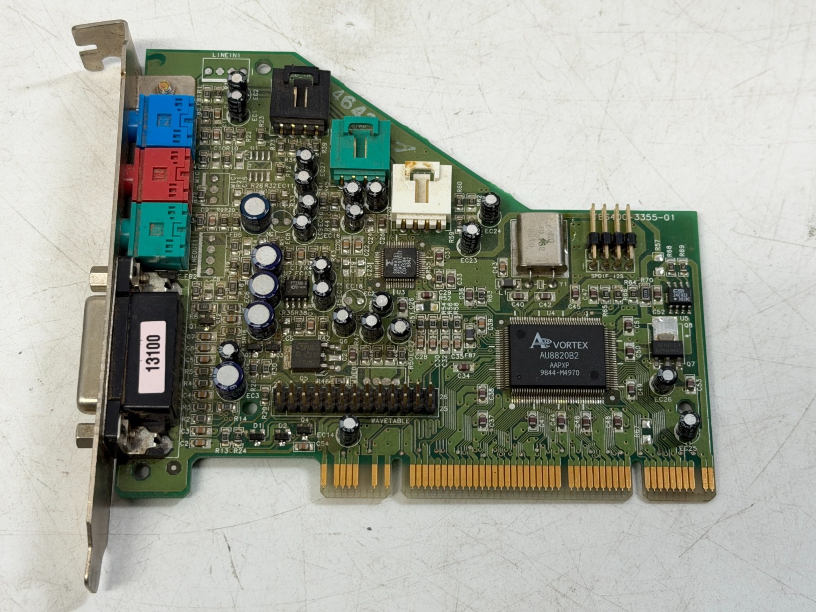 Turtle Beach Montego PCI Sound Card AU8820B2 Vortex A3D