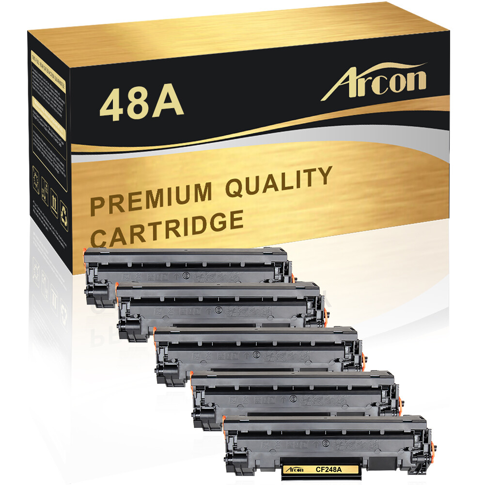 5PK CF248A 48A Laser Toner Compatible With HP LaserJet Pro M15a M15w M16a M16w