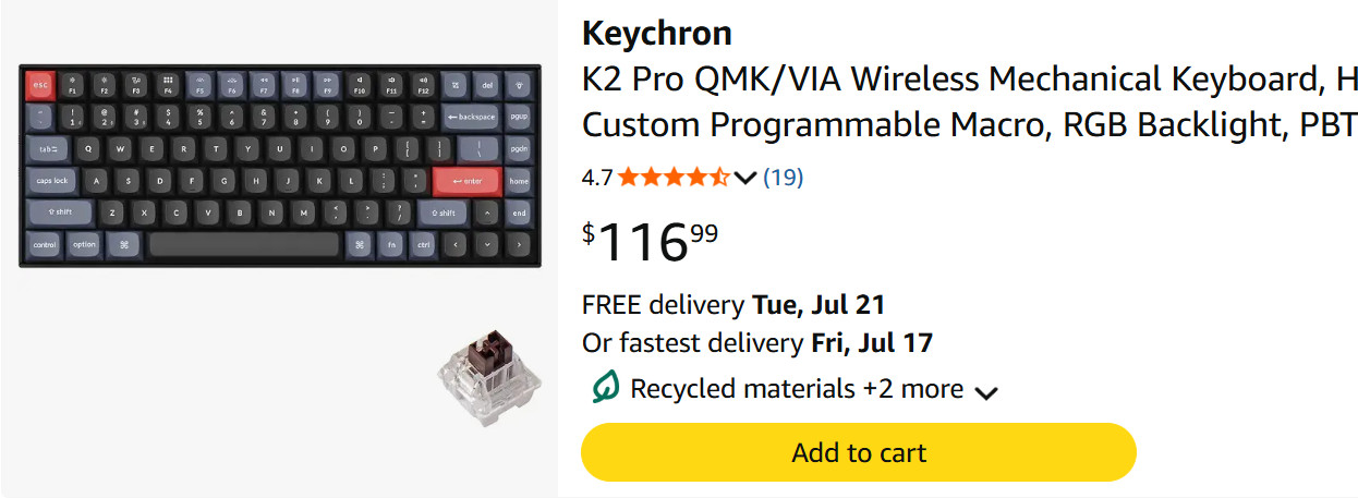 CUSTOM KEYCAPS Keychron K2 PRO