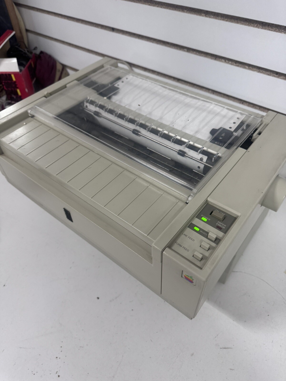 Veg APPLE Mac IMAGEWRITER I Dot Matrix Printer PRINTER ONLY (NO STAND) BL