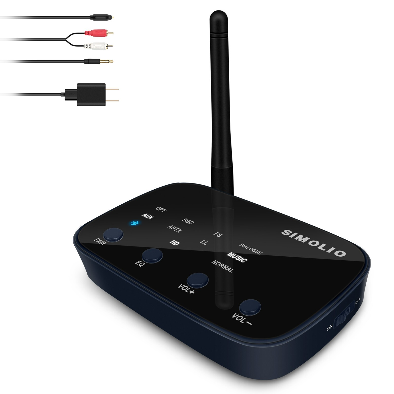 SIMOLIO Long Range Bluetooth Receiver Audioreceivers & video receivers for Home