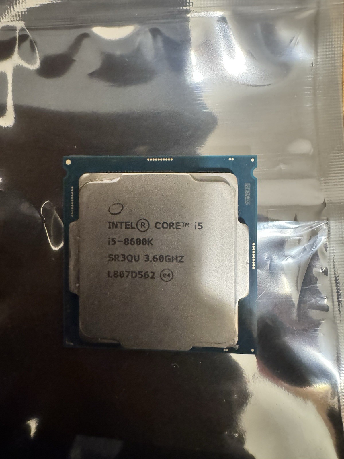 Intel Core I5-8600K 3.60GHz 6-Core SR3QU 6-Thread LGA 1151 Processor