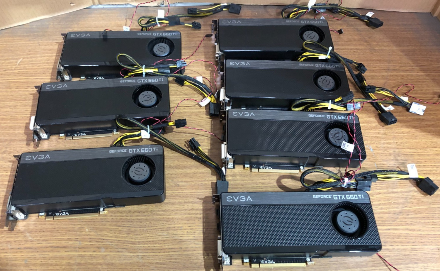 EVGA Nvidia GeForce GTX 660 Ti - Graphics Cards - Lot of 7 - Untested